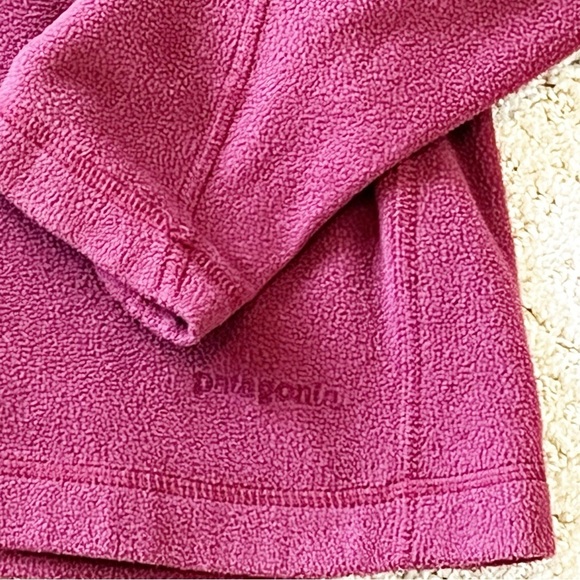 Patagonia Synchilla Jacket Womens Sz XS Plum 1/4 Zip Pullover Fleece Lightweight - Picture 3 of 6